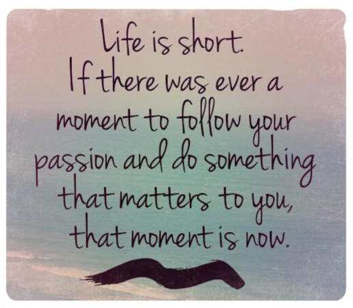 life is short quote